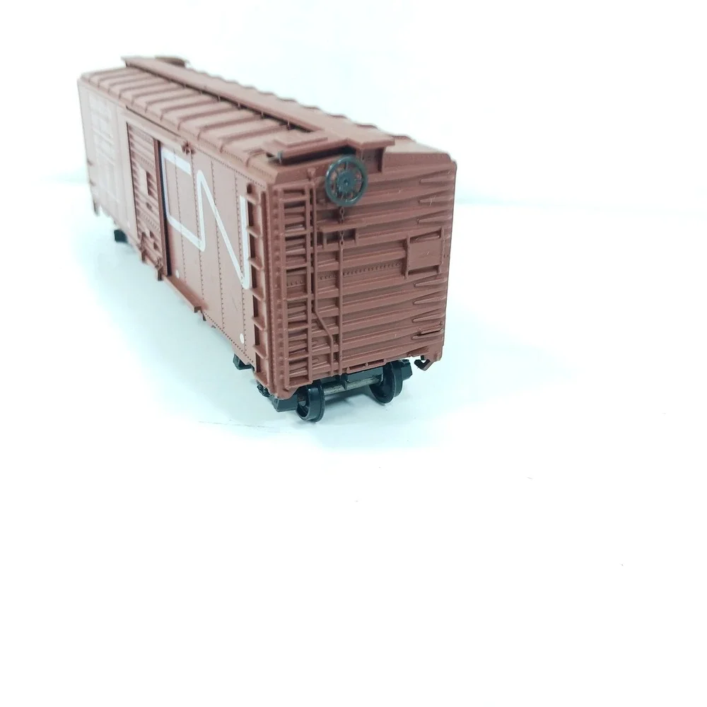 Athearn HO Scale Canadian National 40ft Box Car Kit 1209 Brown CN 486520 Train